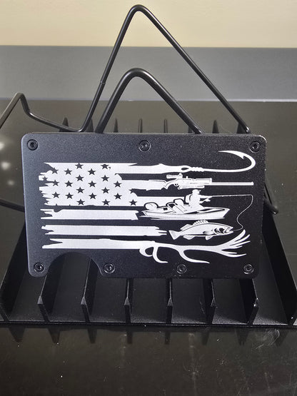 Black Slim Wallet - America Outdoors